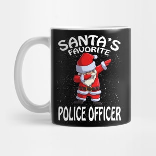 Santas Favorite Police Officer Christmas Mug